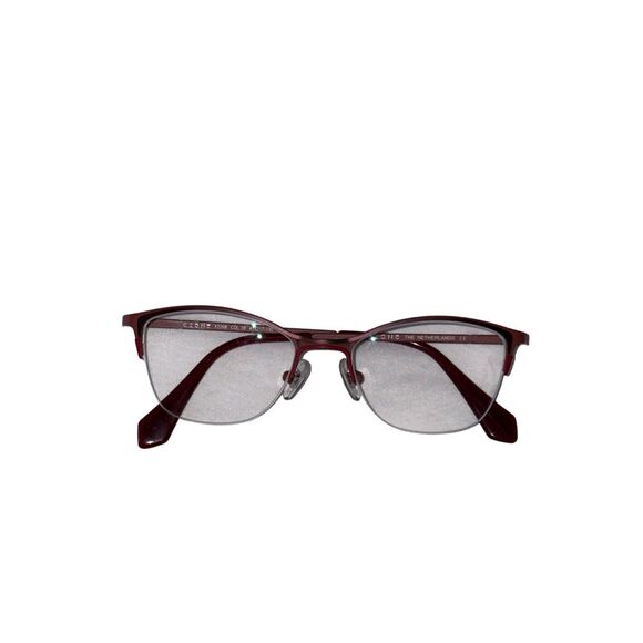 C-Zone The Netherlands X2268 Red Metal Half Rim Women’s Frames Eyeglasses main image 5